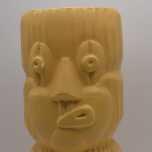 MunkTiki 2000 Yellow 7.25 inch Tiki (74 of 100 King Tubby Paul Neilsen) - Picture 7 of 8